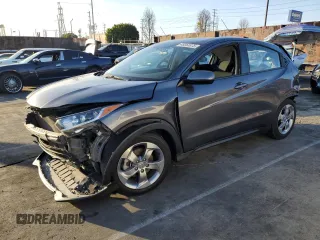 2021 Honda HR-V LX with VIN 3CZRU5H39MM726248, listed as a Copart auction lot 45053375 with 23,731 mi miles and Salvage Title. Bid and sale history available at carsss.com. Image 1.