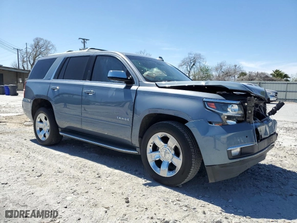 2015 Chevrolet Tahoe LTZ with VIN 1GNSCCKC7FR619201, listed as a Copart auction lot 49460205 with 75,049 mi miles and Salvage Title. Bid and sale history available at carsss.com. Image 4.