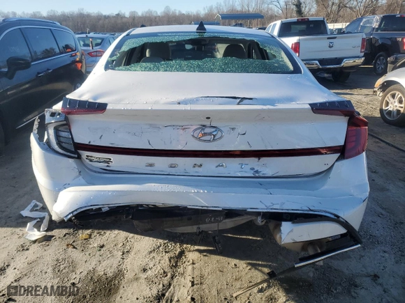 2022 Hyundai Sonata SE with VIN 5NPEG4JAXNH145749, listed as a Copart auction lot 86894104 with 49,475 mi miles and Salvage Title. Bid and sale history available at carsss.com. Image 6.