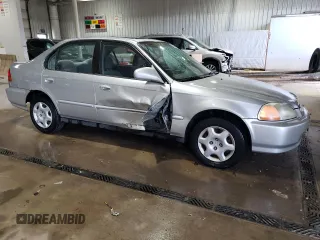 1998 Honda Civic EX z VIN 2HGEJ8549WH557461, wystawiony jako Copart lot #58360805 z przebiegiem 202 708 mil mil oraz Szkoda całkowita • Salvage title. Historia ofert i sprzedaży dostępna na DreamBid. Obrazek 4.