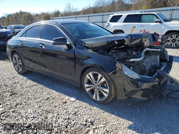 2018 Mercedes-Benz CLA 250 with VIN WDDSJ4EB4JN535883, listed as a Copart auction lot 77469873 with 109,717 mi miles and . Bid and sale history available at DreamBid. Image 4.