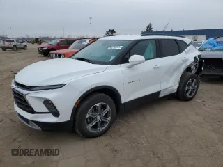 2024 Chevrolet Blazer LT z VIN 3GNKBCR49RS224388, wystawiony jako Copart lot #88236015 z przebiegiem 9 159 mil mil oraz Szkoda całkowita • Salvage title. Historia ofert i sprzedaży dostępna na DreamBid. Obrazek 1.