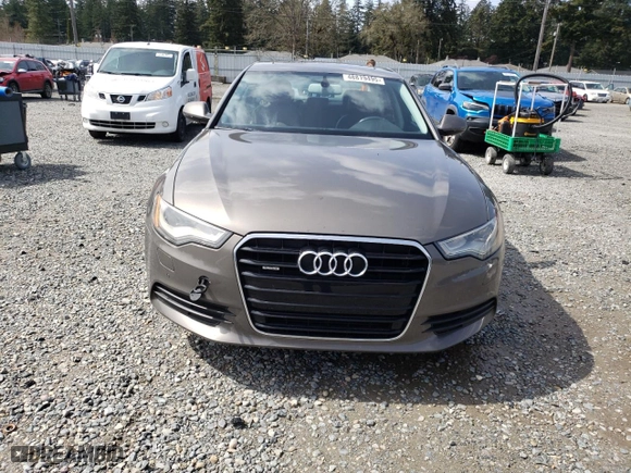 2013 Audi A6 2.0T Premium Plus with VIN WAUGFAFC4DN099836, listed as a Copart auction lot 48819495 with 150,665 mi miles and Clean Title. Bid and sale history available at carsss.com. Image 5.