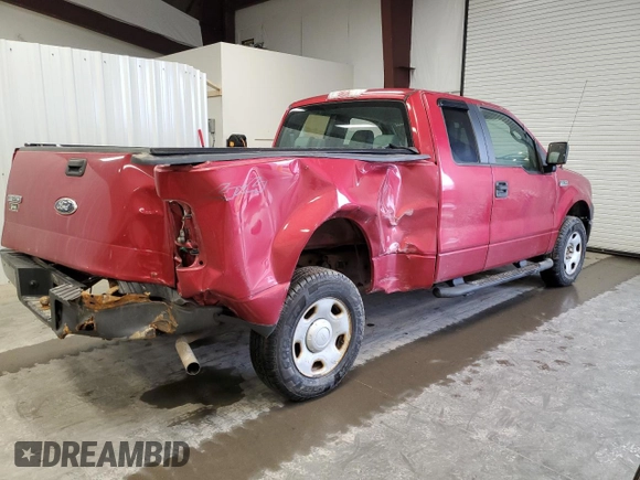 2007 Ford F-150 STX with VIN 1FTRX14W17FB23336, listed as a Copart auction lot 49495325 with 40,996 mi miles and Salvage title. Bid and sale history available at DreamBid. Image 3.