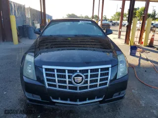 2012 Cadillac CTS Coupe with VIN 1G6DA1E32C0156751, listed as a Copart auction lot 61639424 with 138,654 mi miles and Salvage Title. Bid and sale history available at carsss.com. Image 5.