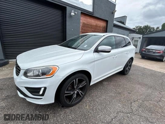 2017 Volvo XC60 R-Design with VIN YV449MRS8H2035952, listed as a Copart auction lot 56962295 with 81,347 mi miles and Clean title. Bid and sale history available at DreamBid. Image 2.