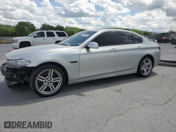 2012 BMW 5 Series 535i xDrive with VIN WBAFU7C58CDU63481, listed as a Copart auction lot 54402865 with 136,405 mi miles and Salvage Title. Bid and sale history available at carsss.com. Image 1.