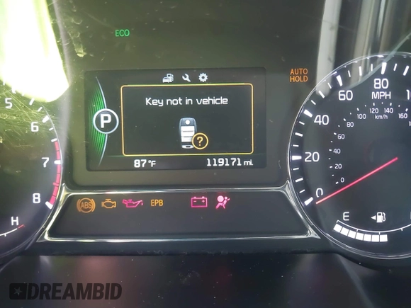 2014 Kia Optima SXL Turbo with VIN 5XXGR4A69EG348934, listed as a IAAI auction lot 42322630 with 119,171 mi miles and . Bid and sale history available at DreamBid. Image 7.