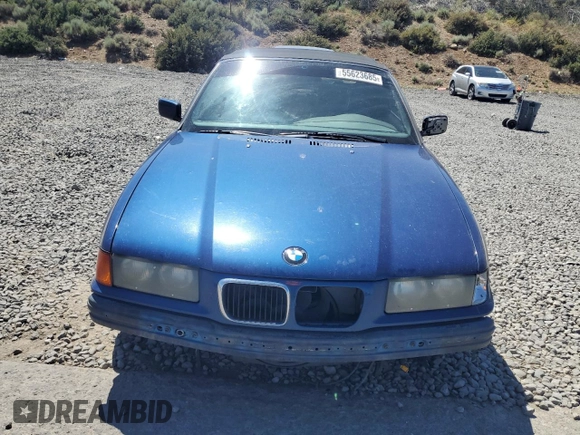 1998 BMW 3 Series 323i with VIN WBABJ8339WEM22707, listed as a Copart auction lot 55623685 with 130,704 mi miles and Salvage title. Bid and sale history available at DreamBid. Image 5.