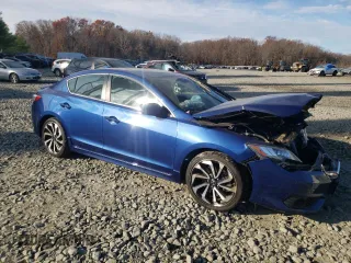 2017 Acura ILX w/Premium/A-SPEC Pkg with VIN 19UDE2F83HA015465, listed as a Copart auction lot 77576894 with 51,173 mi miles and Salvage Title. Bid and sale history available at carsss.com. Image 4.
