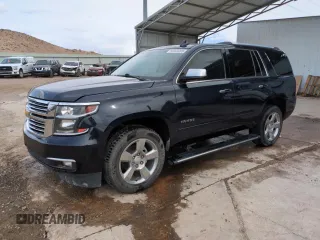 2017 Chevrolet Tahoe Premier with VIN 1GNSCCKC7HR257809, listed as a Copart auction lot 50399205 with 57,912 mi miles and Salvage title. Bid and sale history available at DreamBid. Image 1.