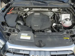 2019 Audi Q5 Premium with VIN WA1ANAFY4K2091932, listed as a Copart auction lot 57597415 with 66,430 mi miles and Salvage title. Bid and sale history available at DreamBid. Image 12.