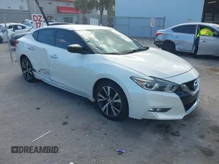 2016 Nissan Maxima Platinum with VIN 1N4AA6AP8GC421690, listed as a IAAI auction lot 41558413 with 130,667 mi miles and . Bid and sale history available at DreamBid. Image 1.
