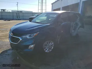 2020 Chevrolet Equinox LT with VIN 3GNAXJEV2LL263311, listed as a Copart auction lot 42053285 with 0 mi miles and Salvage Title. Bid and sale history available at carsss.com. Image 1.