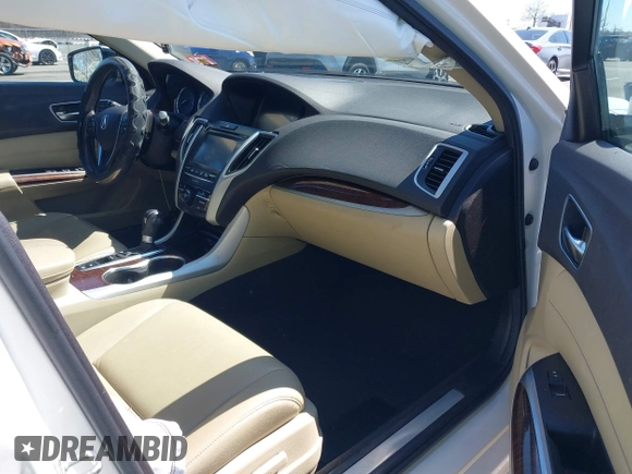 2020 Acura TLX with VIN 19UUB1F35LA011126, listed as a IAAI auction lot 41989866 with 62,071 mi miles. Bid and sale history available at carsss.com. Image 5.