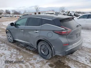 2019 Nissan Murano SL with VIN 5N1AZ2MSXKN166867, listed as a IAAI auction lot 41281068 with 107,219 mi miles and . Bid and sale history available at DreamBid. Image 3.