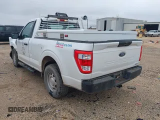 2023 Ford F-150 XL with VIN 1FTMF1CPXPKF78037, listed as a IAAI auction lot 41449060 with 13,255 mi miles and . Bid and sale history available at carsss.com. Image 3.