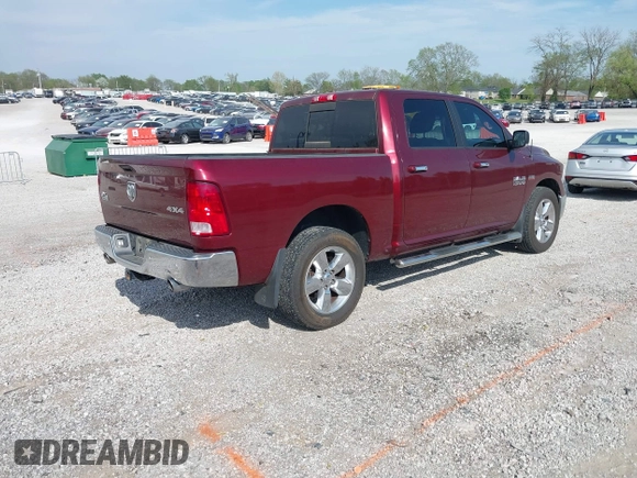 2017 Ram 1500 Big Horn с VIN 3C6RR7LT3HG747019, выставлен на аукционе IAAI как лот 41963153 с пробегом 104 714 миль миль и . История ставок и продаж доступна на DreamBid. Изображение 4.