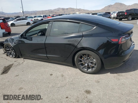 2021 Tesla Model 3 Standard Range Plus with VIN 5YJ3E1EA0MF997191, listed as a Copart auction lot 49659825 with 40,647 mi miles and Salvage Title. Bid and sale history available at DreamBid. Image 2.