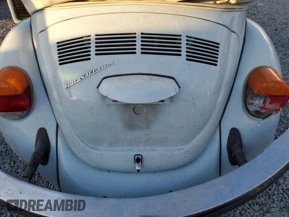 1979 Volkswagen Beetle with VIN 1592031742, listed as a Copart auction lot 77628044 with 93,929 mi miles and Salvage Title. Bid and sale history available at DreamBid. Image 11.