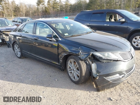 2013 Lincoln MKZ with VIN 3LN6L2J95DR804855, listed as a IAAI auction lot 41264935 with 115,226 mi miles. Bid and sale history available at carsss.com. Image 1.