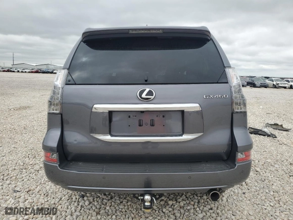 2022 Lexus GX with VIN JTJAM7BX1N5317143, listed as a Copart auction lot 71066444 with 0 mi miles and Salvage Title. Bid and sale history available at carsss.com. Image 6.