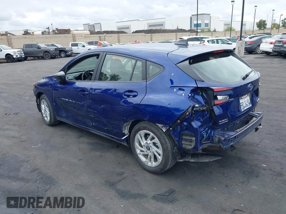 2024 Subaru Impreza with VIN JF1GUABC0R8896160, listed as a IAAI auction lot 42063084 with 3,053 mi miles and . Bid and sale history available at DreamBid. Image 3.