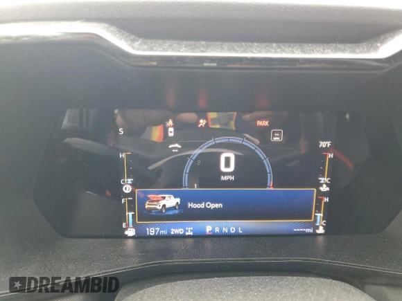 2023 Chevrolet Colorado 4WD Z71 with VIN 1GCPTDEK9P1207739, listed as a Copart auction lot 55450885 with 197 mi miles and Salvage Title. Bid and sale history available at DreamBid. Image 9.