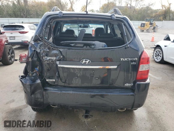 2009 Hyundai Tucson SE with VIN KM8JN72D69U974579, listed as a Copart auction lot 76964564 with 98,569 mi miles and Non Repairable. Bid and sale history available at carsss.com. Image 6.