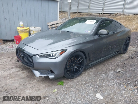 2017 Infiniti Q60 Premium with VIN JN1EV7EL8HM551707, listed as a IAAI auction lot 42340594 with 80,970 mi miles and . Bid and sale history available at DreamBid. Image 18.