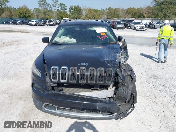 2014 Jeep Cherokee Limited with VIN 1C4PJLDS6EW114842, listed as a IAAI auction lot 41735395 with 157,261 mi miles and . Bid and sale history available at DreamBid. Image 12.