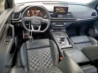 2020 Audi SQ5 Premium Plus with VIN WA1B4AFY6L2019896, listed as a Copart auction lot 60093995 with 63,050 mi miles and Salvage title. Bid and sale history available at DreamBid. Image 8.