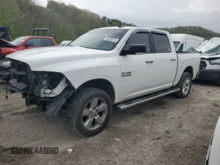 2018 Ram 1500 Big Horn with VIN 3C6RR7LT8JG266480, listed as a Copart auction lot 53815515 with 102,221 mi miles and Salvage title. Bid and sale history available at DreamBid. Image 1.