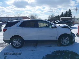 2024 Chevrolet Equinox LT with VIN 3GNAXKEG7RL224133, listed as a IAAI auction lot 41544497 with 9,494 mi miles. Bid and sale history available at carsss.com. Image 13.