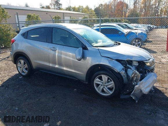 2020 Honda HR-V EX with VIN 3CZRU6H5XLM702577, listed as a IAAI auction lot 40836982 with 18,615 mi miles. Bid and sale history available at carsss.com. Image 13.