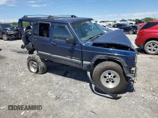 2001 Jeep Cherokee Sport z VIN 1J4FF48S71L555513, wystawiony jako Copart lot #55780315 z przebiegiem Nie podano mil oraz Szkoda całkowita • Salvage title. Historia ofert i sprzedaży dostępna na DreamBid. Obrazek 4.