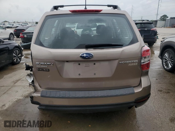 2015 Subaru Forester 2.5i with VIN JF2SJABC4FH429656, listed as a Copart auction lot 53990575 with 50,741 mi miles and Salvage Title. Bid and sale history available at carsss.com. Image 6.