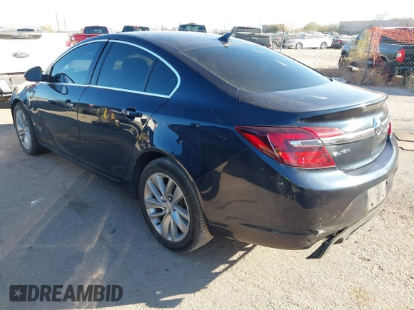 2014 Buick Regal with VIN 2G4GK5EX6E9237175, listed as a IAAI auction lot 41338402 with 129,145 mi miles. Bid and sale history available at carsss.com. Image 3.