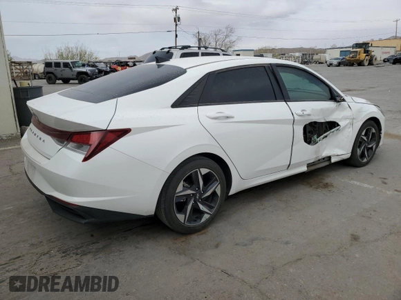 2023 Hyundai Elantra SEL z VIN 5NPLS4AG1PH112944, wystawiony jako Copart lot #51590415 z przebiegiem 37 167 mil mil oraz Szkody całkowita. Historia ofert i sprzedaży dostępna na DreamBid. Obrazek 3.