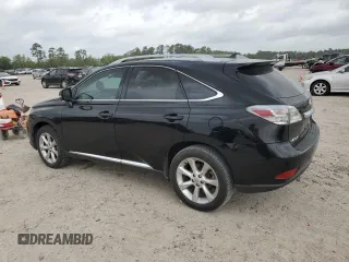 2010 Lexus RX 350 with VIN 2T2ZK1BA1AC017776, listed as a Copart auction lot 51589025 with 156,532 mi miles and Salvage Title. Bid and sale history available at DreamBid. Image 2.