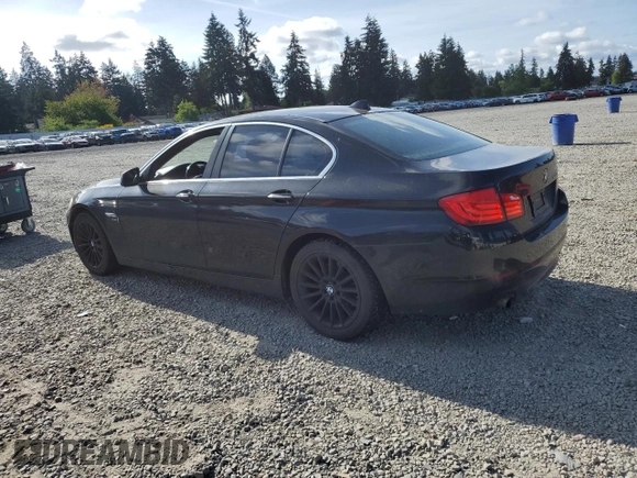 2011 BMW 5 Series 535i xDrive with VIN WBAFU7C55BC779358, listed as a Copart auction lot 55863655 with 183,419 mi miles and Clean Title. Bid and sale history available at DreamBid. Image 2.