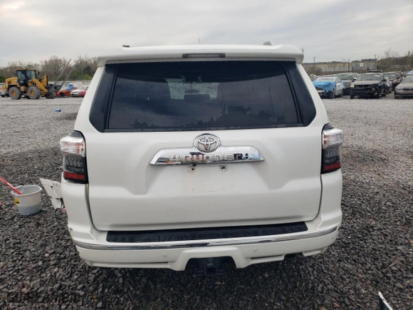 2018 Toyota 4Runner SR5 with VIN JTEZU5JR6J5186133, listed as a Copart auction lot 50382225 with 166,115 mi miles and Salvage Title. Bid and sale history available at carsss.com. Image 6.
