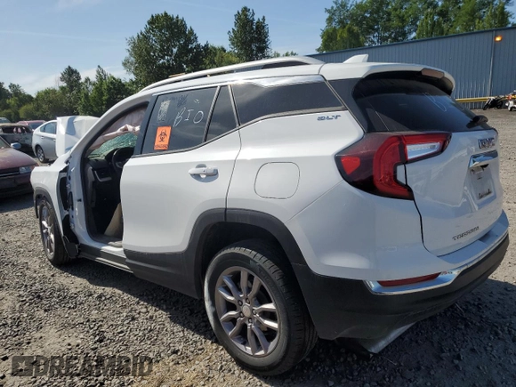 2023 GMC Terrain SLT with VIN 3GKALPEG8PL261016, listed as a Copart auction lot 60319945 with Not provided miles and Non repairable. Bid and sale history available at DreamBid. Image 2.