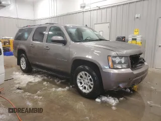 2013 Chevrolet Suburban LT with VIN 1GNSKJE72DR236026, listed as a Copart auction lot 86153104 with 222,417 mi miles and Salvage title. Bid and sale history available at DreamBid. Image 4.