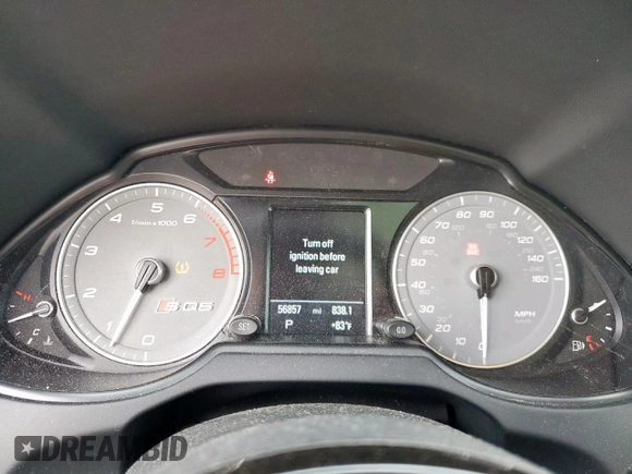 2014 Audi SQ5 Premium Plus z VIN WA1CGAFP8EA088536, wystawiony jako Copart lot #58494075 z przebiegiem 56 857 mil mil oraz Szkoda całkowita • Salvage title. Historia ofert i sprzedaży dostępna na DreamBid. Obrazek 9.