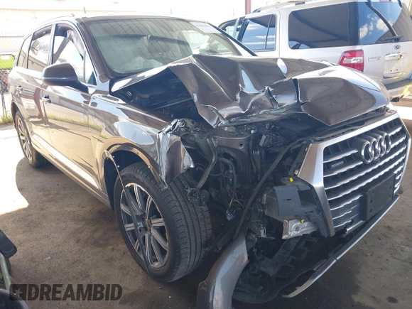 2018 Audi Q7 Premium Plus z VIN WA1LHAF79JD044647, wystawiony jako IAAI lot #41666009 z przebiegiem 60 087 mil mil oraz . Historia ofert i sprzedaży dostępna na DreamBid. Obrazek 1.