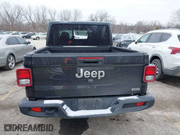 2023 Jeep Gladiator Overland with VIN 1C6HJTFG4PL564093, listed as a IAAI auction lot 41594203 with 37,740 mi miles and . Bid and sale history available at DreamBid. Image 16.