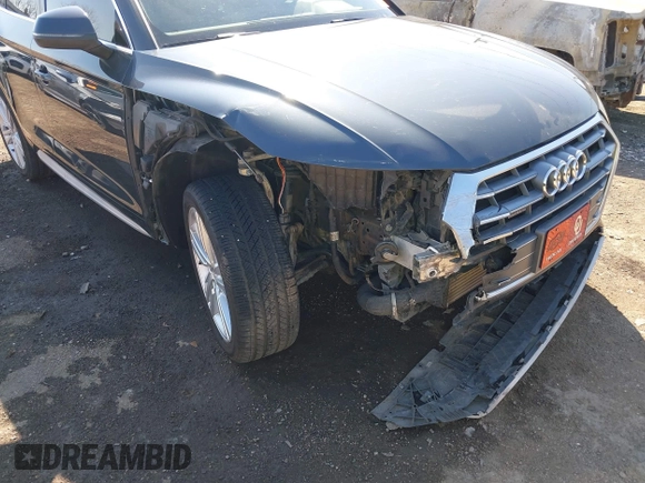 2018 Audi Q5 Premium Plus z VIN WA1BNAFY7J2149356, wystawiony jako IAAI lot #41851706 z przebiegiem 134 874 mil mil oraz . Historia ofert i sprzedaży dostępna na DreamBid. Obrazek 6.