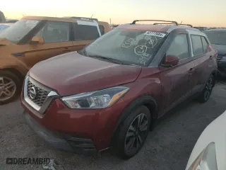 2018 Nissan Kicks SV with VIN 3N1CP5CU6JL538472, listed as a Copart auction lot 46195605 with 0 mi miles and Non Repairable. Bid and sale history available at carsss.com. Image 1.