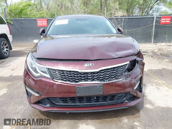 2019 Kia Optima LX with VIN 5XXGT4L39KG277217, listed as a IAAI auction lot 40220142 with 139,755 mi miles. Bid and sale history available at carsss.com. Image 12.